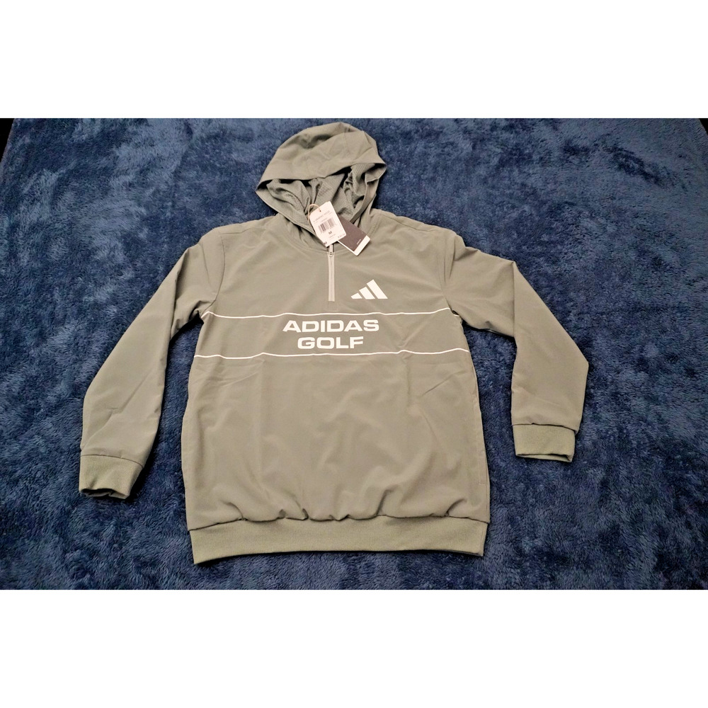 Adidas Golf Graphic Hood Women Light Green Med Size / Windbreaker